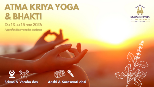 Atma Kriya Yoga — Yoga et Méditation en profondeur - 13 au 15 novembre 2026