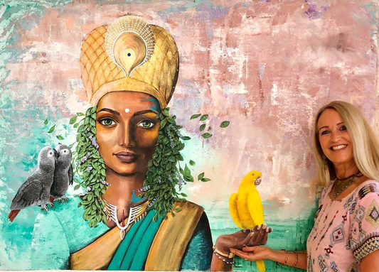 Retraite peinture méditative avec Nirajadasi - 18-21 septembre 2025