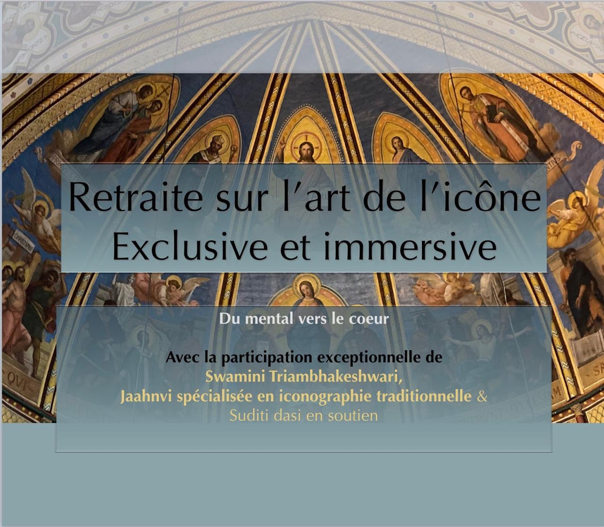 Retraite sur l'art de l'icône - 17 au 24 mars 2027
